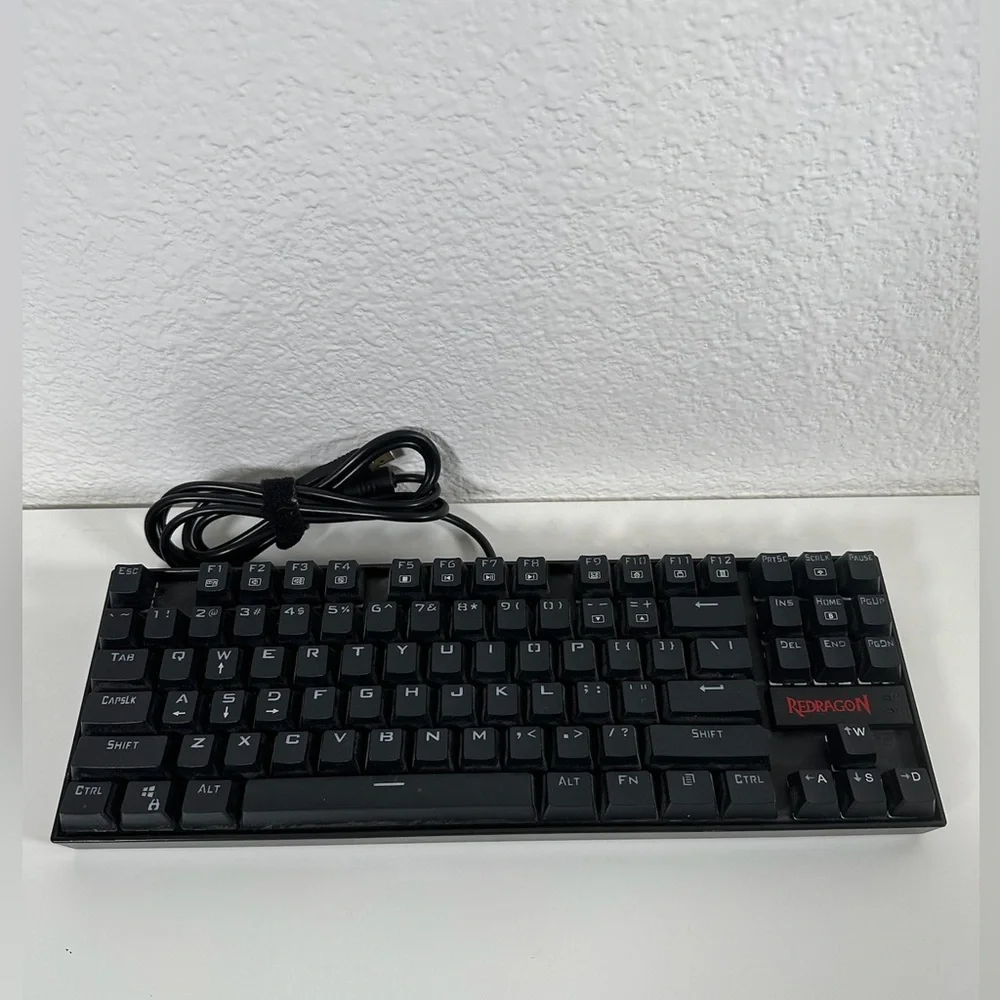 Red Dragon Kumara K552-1 BLACKLIGHT GAMING Mechanical PC Keyboard RedDragon USB